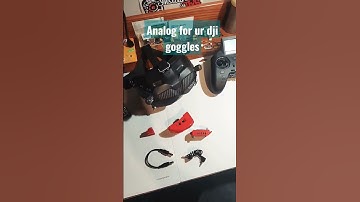 dji v2 with analog reciever, sure why not!! #drones #builds #digital #fpv