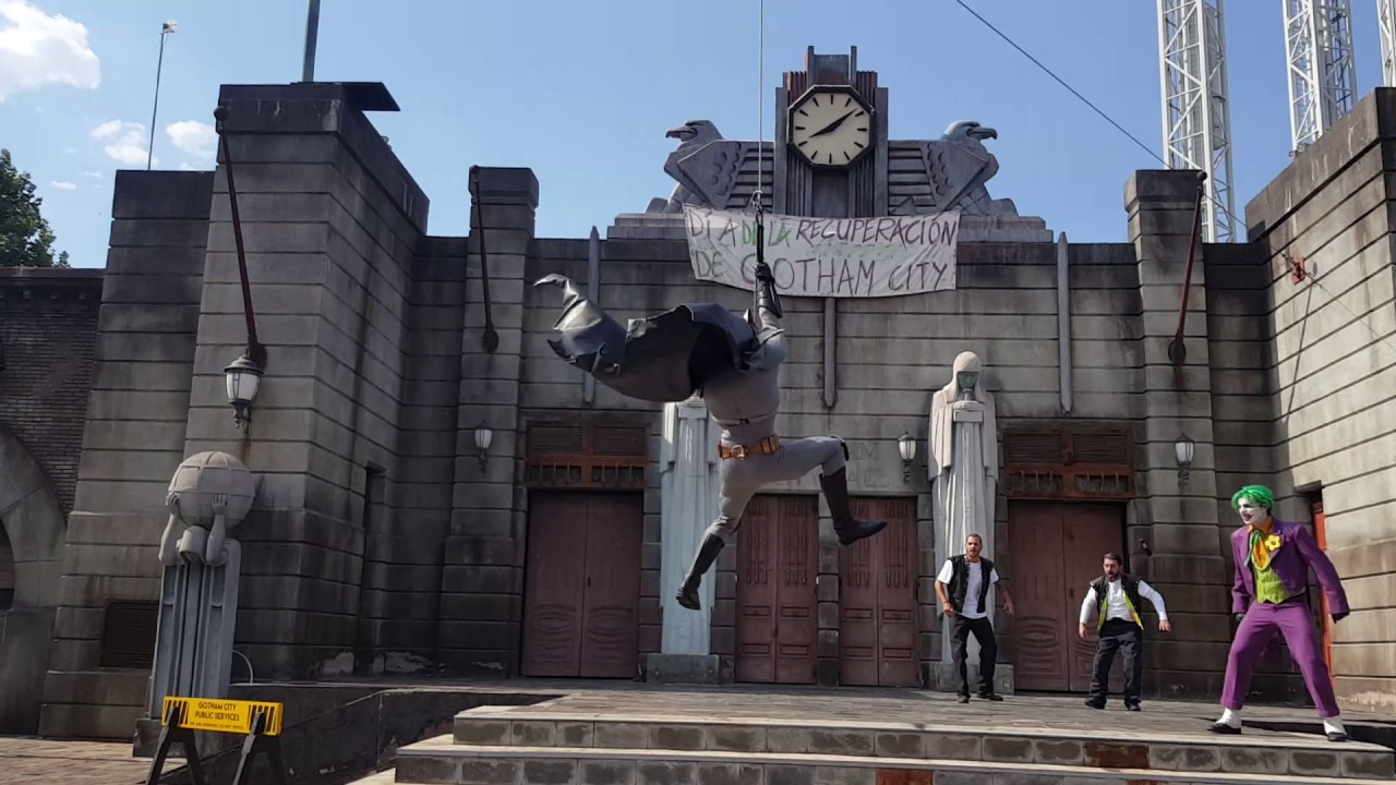 Show de Gotham en Parque Warner