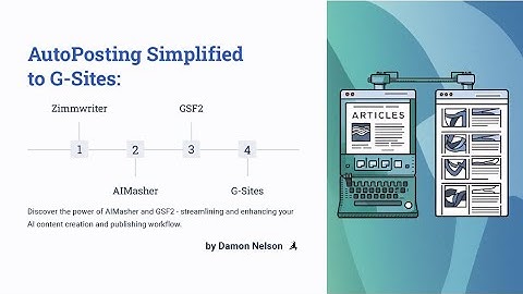 Streamline Your SEO: Automate Google Sites with ZimmWriter, AIMasher & GSF2