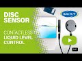 Safety Funnel &amp; Level Control: Connect Sensor, Test &amp; Calibrate (Manual) - Level Disc Sensor 108048