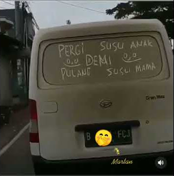 Story WA Lucu 30 detik - Pergi demi susu anak pulang demi susu M4M4