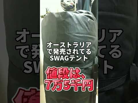 念願のカッコ良すぎるテントが届いた#shorts #キャンプ #テント #紹介動画