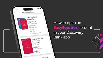 How to open an EasyEquities account in your Discovery Bank app
