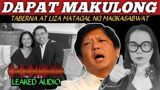 BREAKING NEWS! KA TUNYING AT LIZA MARCOS DAPAT MAKULONG? SABWATAN NILA BISTADO NI MAHARLIKA!