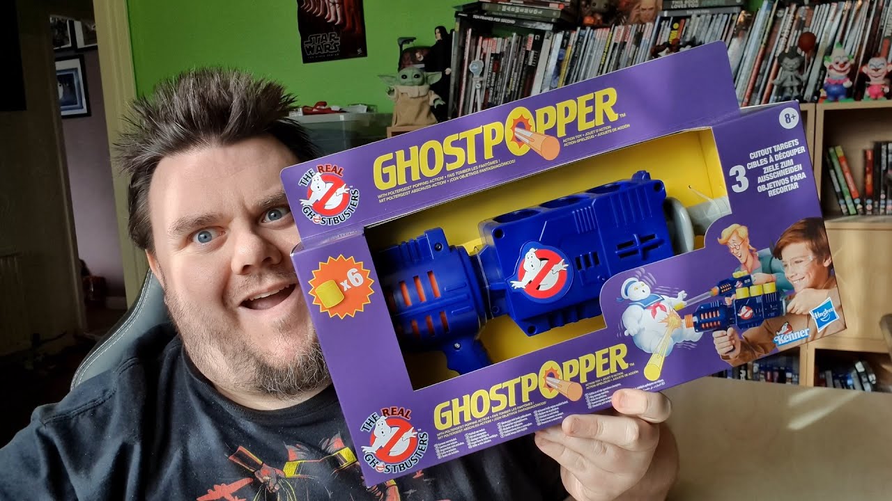 THE REAL GHOSTBUSTERS Ghost Popper Kenner Classics Hasbro