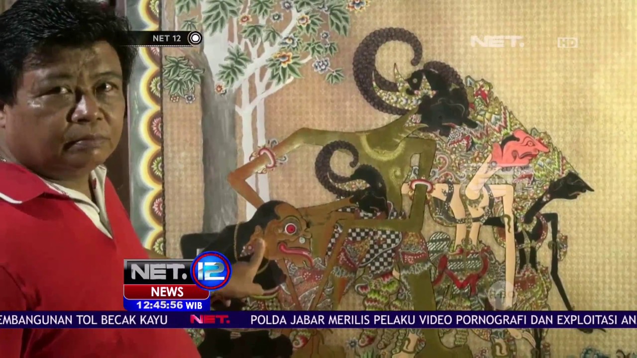  Kerajinan Tangan Wayang  Kulit Khas Ponorogo NET 12 YouTube