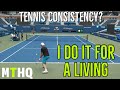 How To IMPROVE Your Tennis CONSISTENCY - The MINDSET | From a D1, Top 400 ATP and Hitting Partner