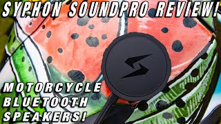 Syphon Soundpro Review Motorcycle Bluetooth Speakers