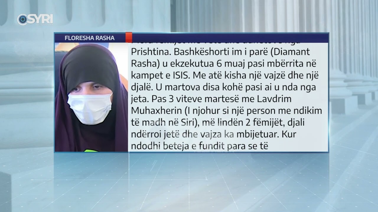Pendohet Floresha Rasha, zbërthen krimet e IS': Më bindi Genc Balla pasi iku Diamanti