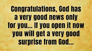 🔴 Congratulations, God has a very good news only for you    ｜ God message today