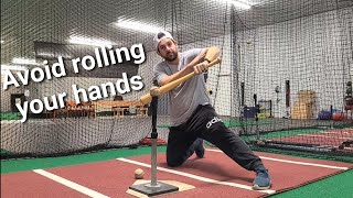 Avoid rolling your hands through contact with this simple drill