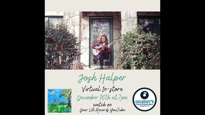 Josh Halper Album Release Stream Live @ Grimey's N...