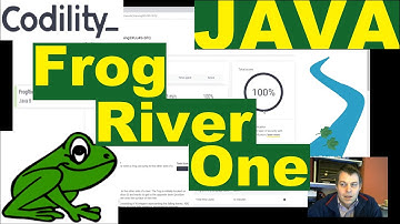 Codility Frog River One