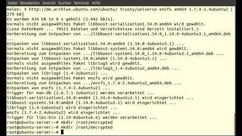 Create an Encrypted Filesystem on Linux