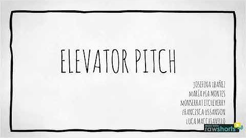 Elevator Pitch