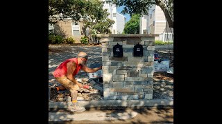 Custom Stone Mailbox