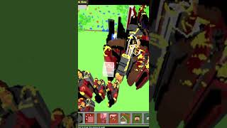 Minecraft Attack of Pyros #teamfortress2 #minecraft #shorts