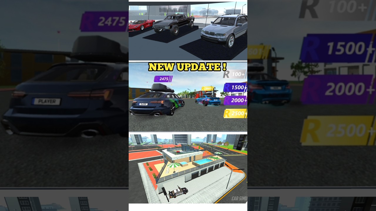 NEW UPDATE ! Car Simulator 2 New Cars-Villa-Park 