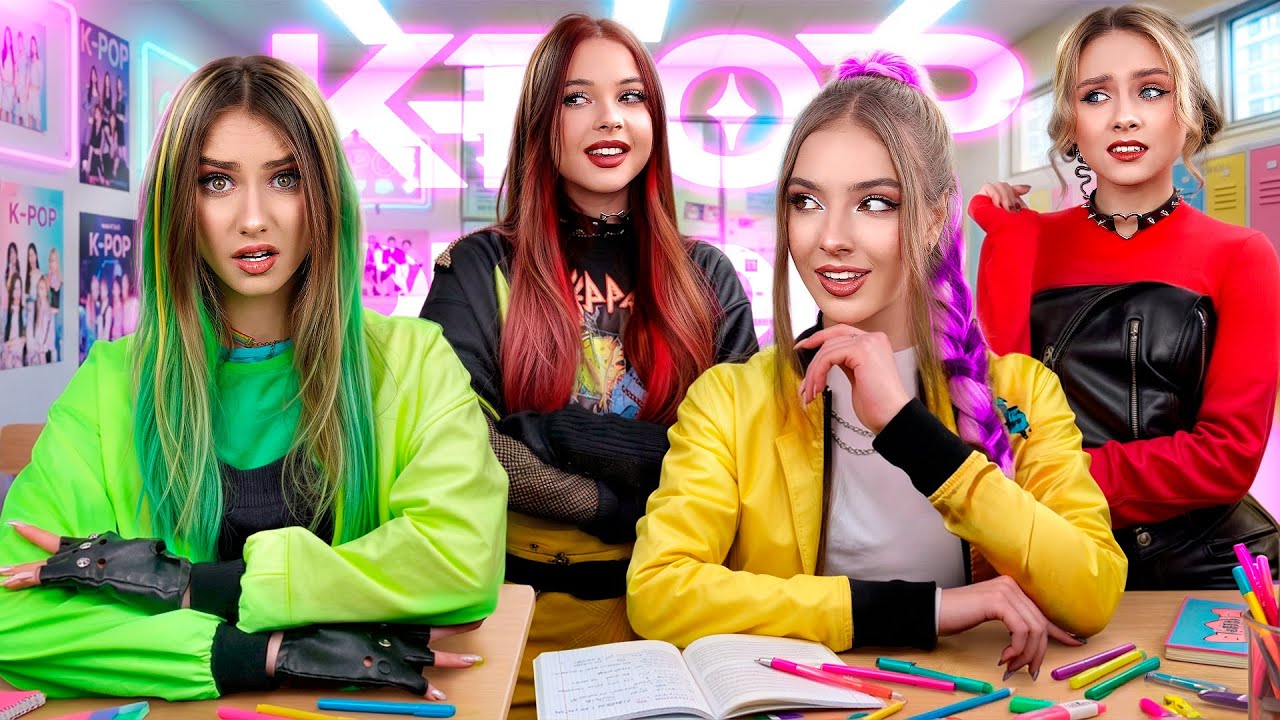 Ich kam auf die KPop-Demon-Hunters-Schule! Reiches vs armes KPop-Idol