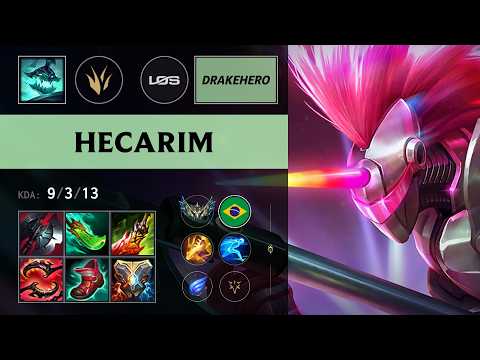 (LOS Drakehero) Hecarim Jungle vs Naafiri - BR Challenger Patch 26.13