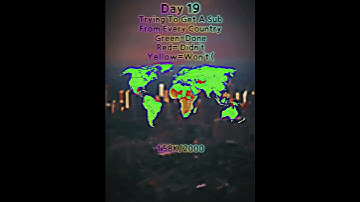 Trying To Get A Sub From Every Country, Day 19 #geography #world #countries #edit #shorts #subscribe