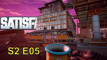 Starter Base MK2, Satisfactory Lets Play S2 E05, Update 3 Early Access Gameplay