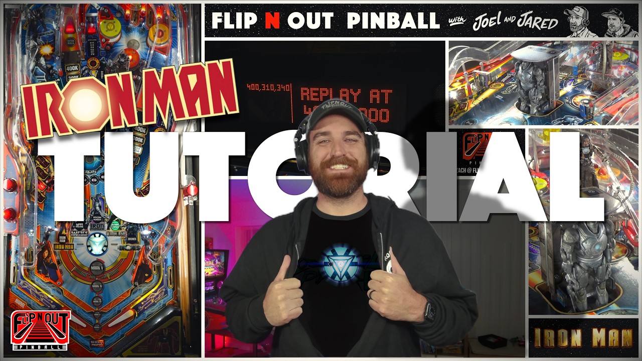 Iron Man Pinball Tutorial (Flip N Out Pinball, 2026)
