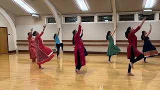 Semi classical dance. Nainowale ne…. Aahaa 😉💃 Thank you @BollyWorks for choreography.
