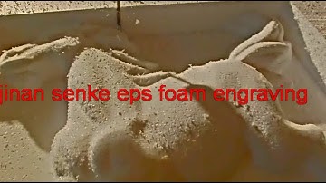 video of CNC foam wood router horse engraving  Jinan Senke