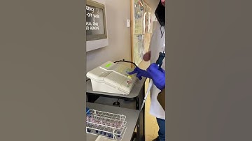 Cuvette/spectrophotometer video