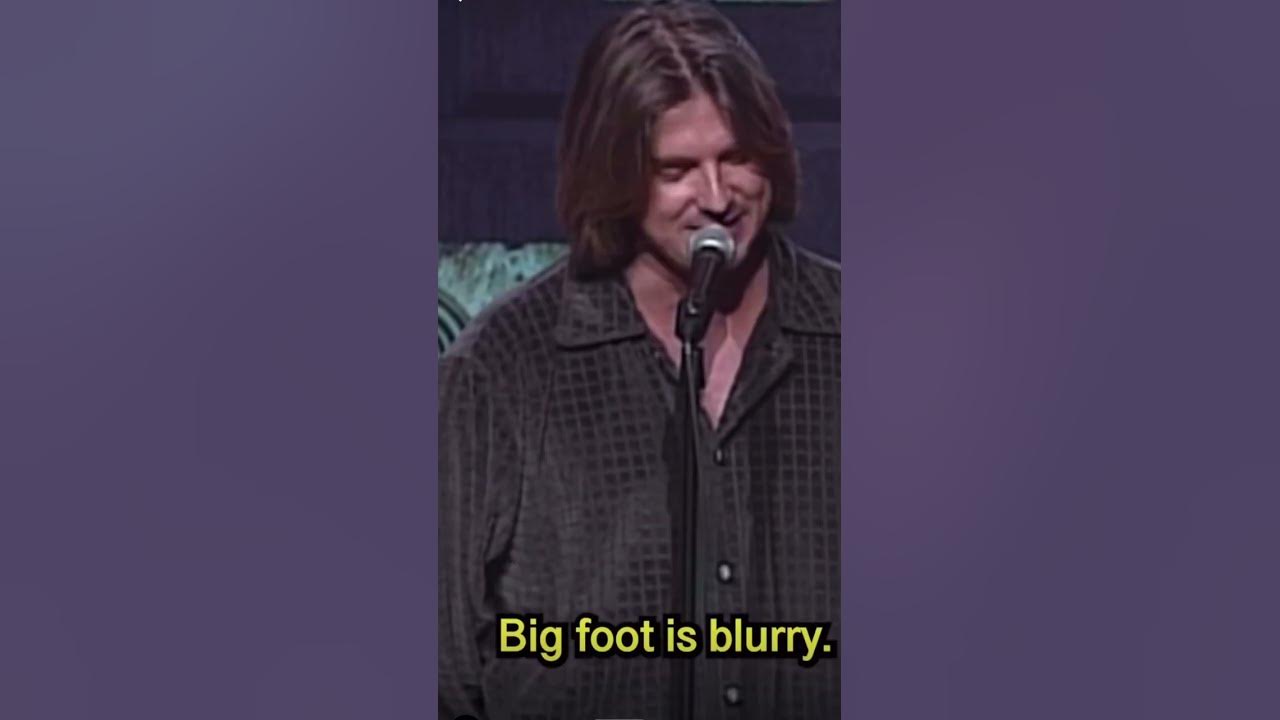 Mitch Hedberg talks Bigfoot