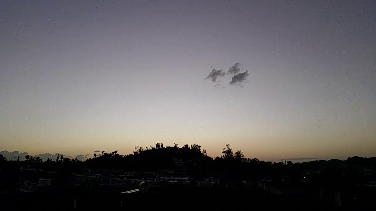 Sun Set Process Sunset process real time 1.0 - YouTube