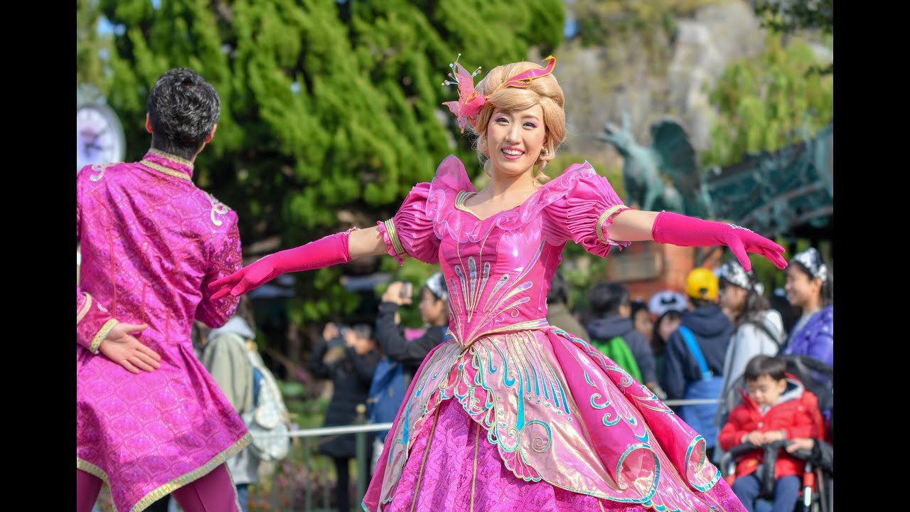 TDL ドリーミング・アップ！ 2019年4月2日(パレード開始地点座り最前固定撮影)
