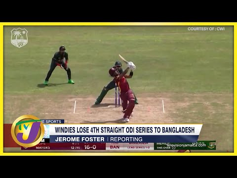 Windies Lose 4th Straight ODI Series to Bangladesh - July 13 2022