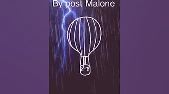 Rich and sad by post Malone lyric video Rich and sad by post Malone lyric video