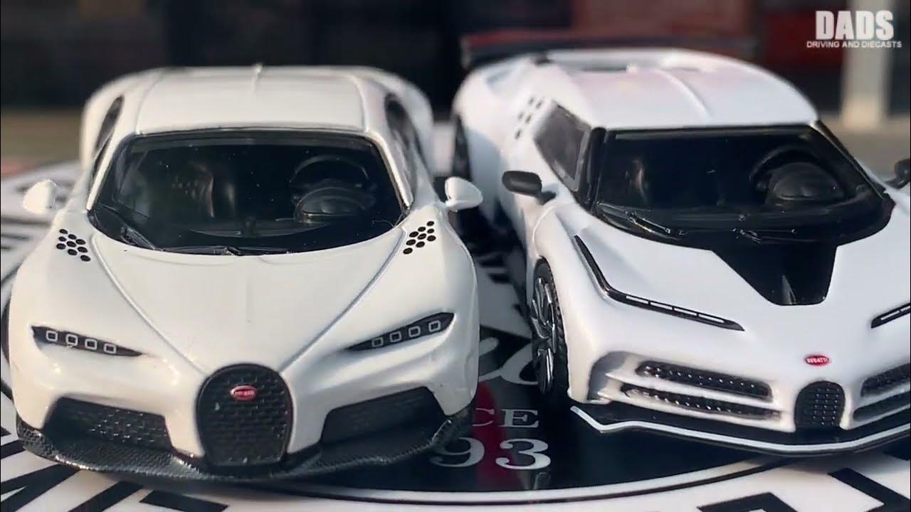 CHASE Bugatti Chiron Super Sport - White (Mini GT) Diecast 1:64