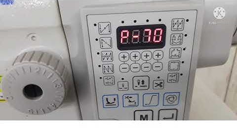 JUKI DDL-8700B-7 How do remove speed lock & unlock?