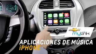 Cómo usar Chevrolet MyLink en aplicaciones de música con iPhone - Chevrolet Guatemala screenshot 5