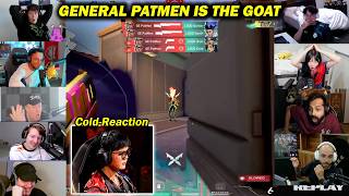 UNREAL🤯 GE PatMen SHOCKED Everyone with a 1v4 Clutch vs LOUD (Streamers React) - VCT Champs 2026