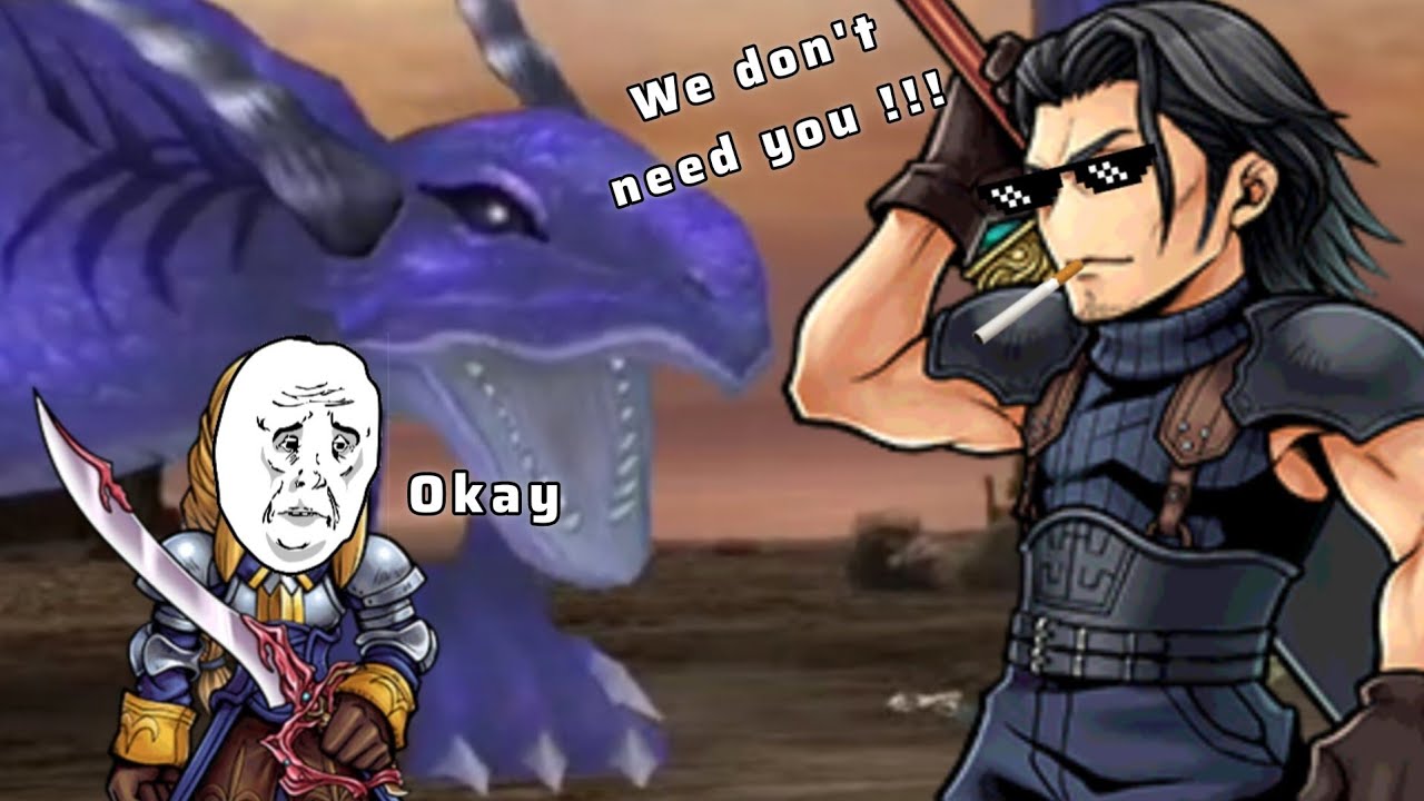 [DFFOO] Easy way to beat Act 4 Chapter 8 part 2 Re-Shinryu Without Agrias