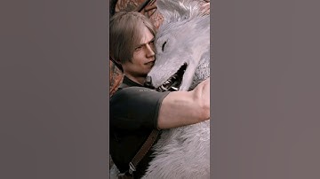 Leon LOVES Dogs! - RE4 (ORIGINAL VS REMAKE) #shorts #residentevil4