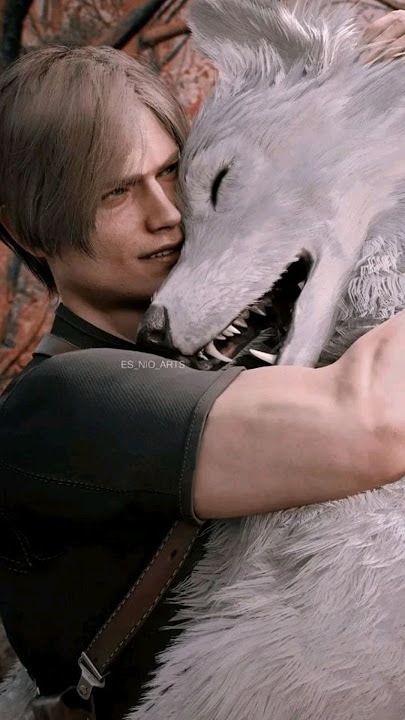 Leon LOVES Dogs! - RE4 (ORIGINAL VS REMAKE) #shorts #residentevil4