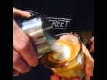 チーノのラテアート　うさぎの注ぎ方編　グラスlatte art how to pour a rabbit in a glass