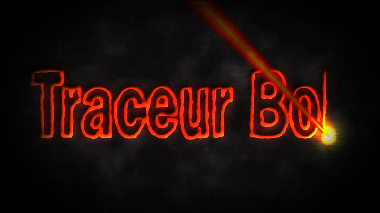 Laser Writing Effect YouTube