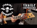 [BASS COVER] Avenged Sevenfold - Unholy Confessions