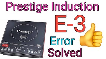 Prestige Induction E-3 Error Solved In This Video ❤️👍