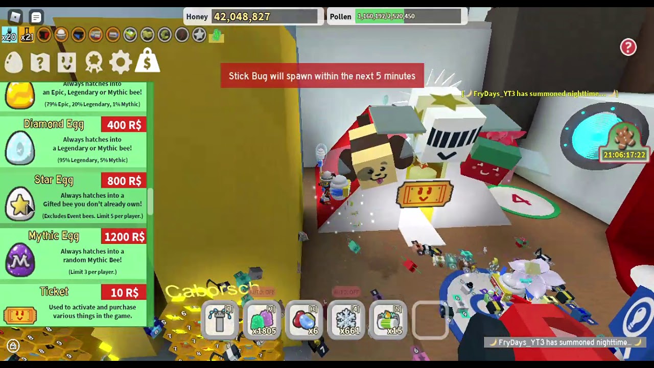 Стикеры бии сварм