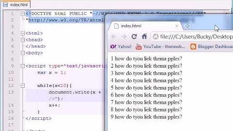 Beginner JavaScript Tutorial – 20 – while Loop