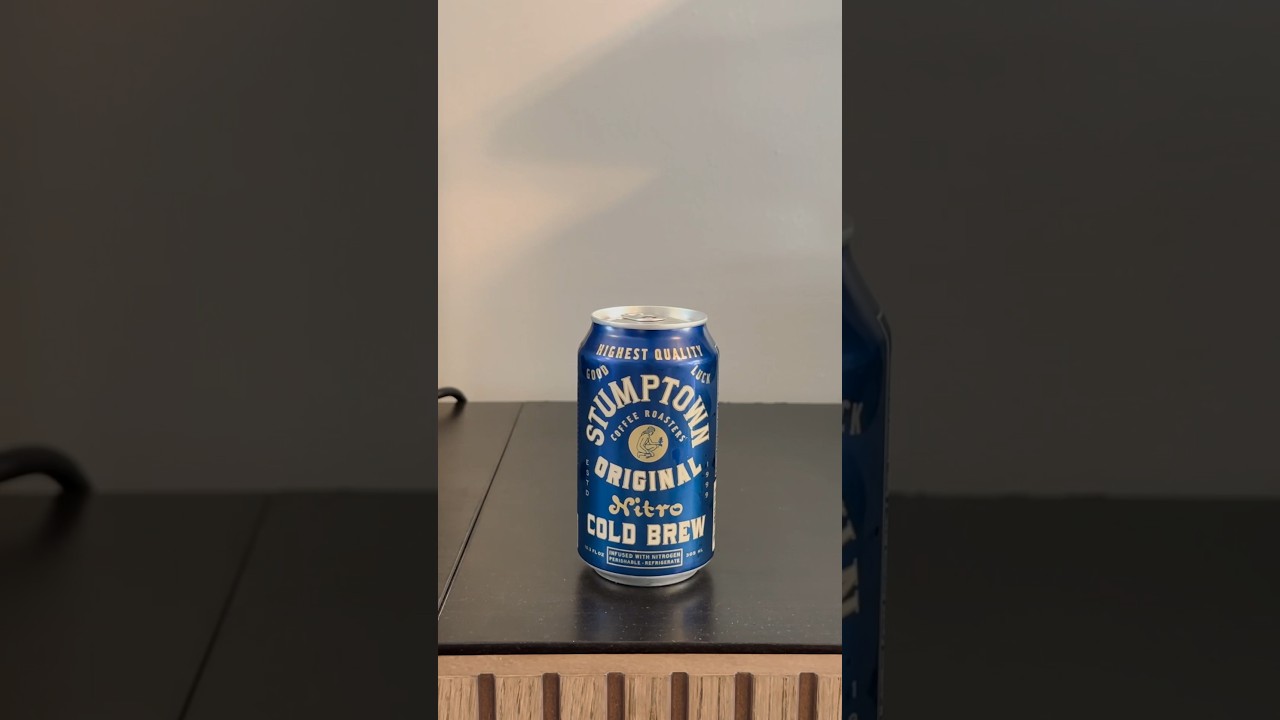 Stumptown Nitro Cold Brew can 