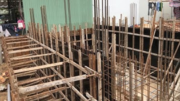 Kho Tư liệu Xây dựng - Cốp pha tường tầng hầm | Cấu tạo cốp pha vách tầng hầm nhà phố